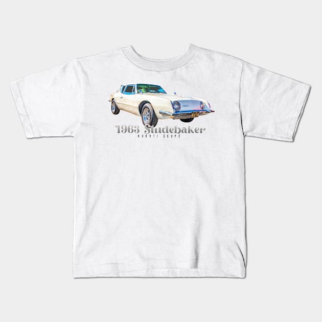 1963 Studebaker Avanti Coupe Kids T-Shirt by Gestalt Imagery